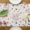 Siilues 4th of July Table Runner – 13x72" Patriotic Stars & Fireworks Décor for Memorial Day or Independence Day